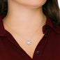 daughter in law necklace love knot optional luxurious gift box