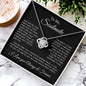 Gorgeous Love Knot Necklace for your Soulmate