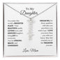 Elegant Vertical Name Necklace with optional luxurious gift box