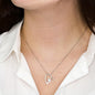 Beautiful heart necklace to daughter from dad available with luxurious gift box with led light