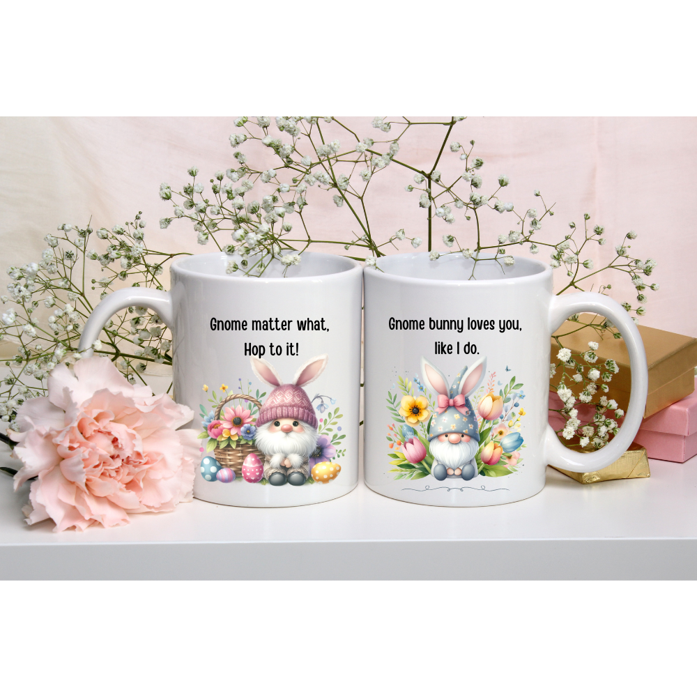 Gnome matter what. Hop to it! 11oz White Mug